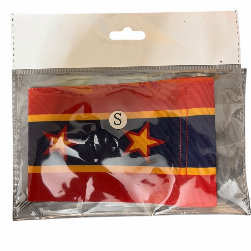 Harlem Wizards Kids Star Patterned shooting Arm Sleeve Size small